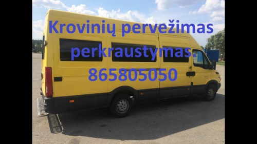 Krovinių Pervežimas, perkraustymas, baldų išvežimas