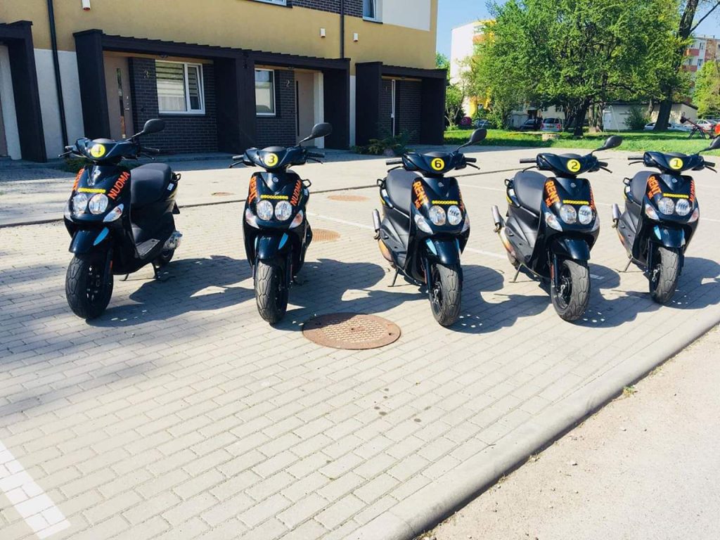 Motorolerių nuoma Klaipėdoje