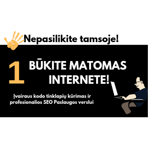 SEO Paslaugos Verslui
