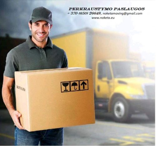Perkraustymo paslaugos Kaune r po Lietuvą