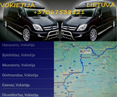 Keleiviai   Siuntos LIETUVA VOKIETIJA – Vežame LT – DE – LT