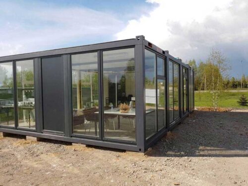 Moduliniai nameliai. Buitiniai konteineriai