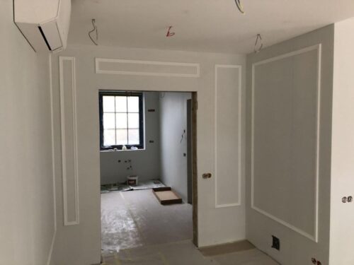 Bagetų montavimas, klijavimas