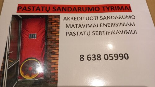 Sandarumo tyrimai