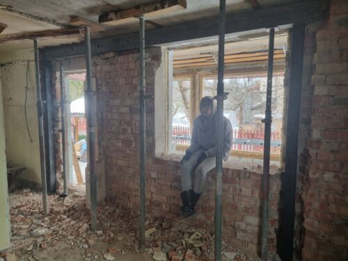 Griovimo darbai metalines konstrukcijos