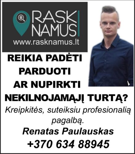 Nekilnojamojo turto brokeris Ukmergėje