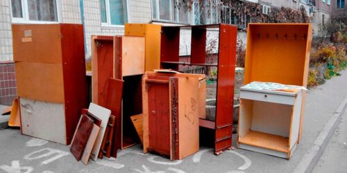 Visų senų baldų išvežimas Panevėžyje