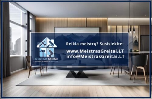 Atnaujinkite savo erdves su MeistrasGreitai – Jūsų interjero ir remonto projektų sėkmės garantas