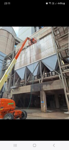 smėliavmas, dažymas, plovimas