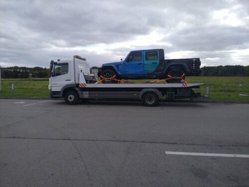 Tralas Klaipėda. Pagalba kelyje