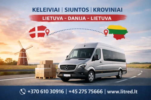 Keleiviu, kroviniu vezimas I Danija ir atgal!