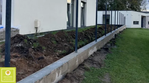 Atraminės sienelės įrengimas Vilniuje