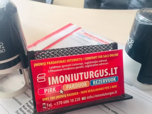 Parduodame Lietuvos įmones. Turime virš 150 vnt. PVM mokėtojo kodai, Licencijos,Atestatai, EORI, A1